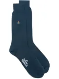 Vivienne Westwood Uni Colour Plain socks - Blue