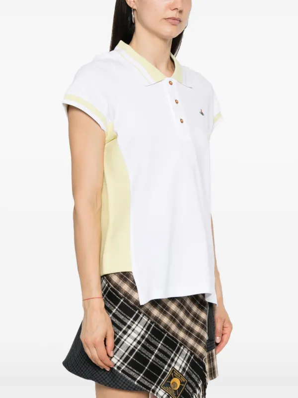 Vivienne Westwood Orb-embroidered Polo Top - Farfetch