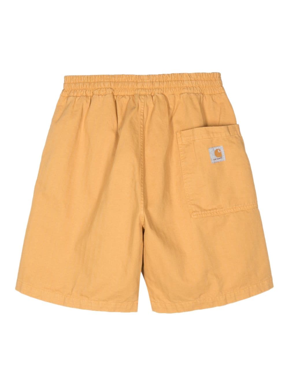 Shop Carhartt Rainer Straight-leg Shorts In Yellow