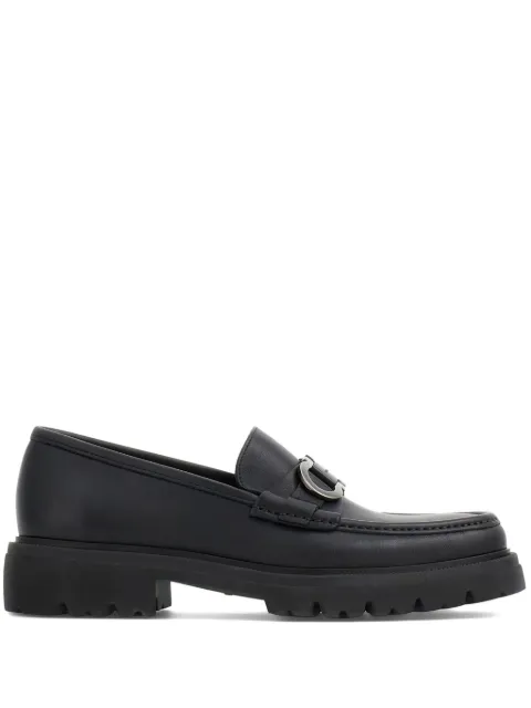 Ferragamo лоферы с пряжкой Gancini