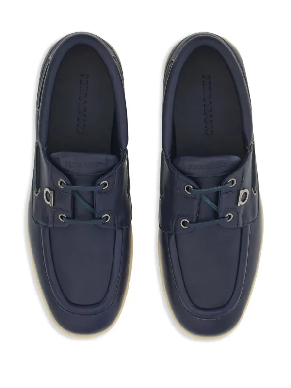 Ferragamo boat shoes sale online