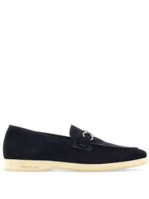 Prada スエード ローファー | ブルー | FARFETCH JP