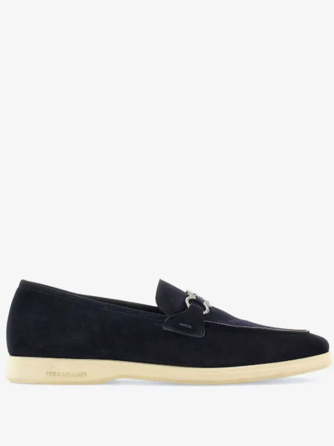 Ferragamo 간치니 오너먼트 스웨이드 로퍼