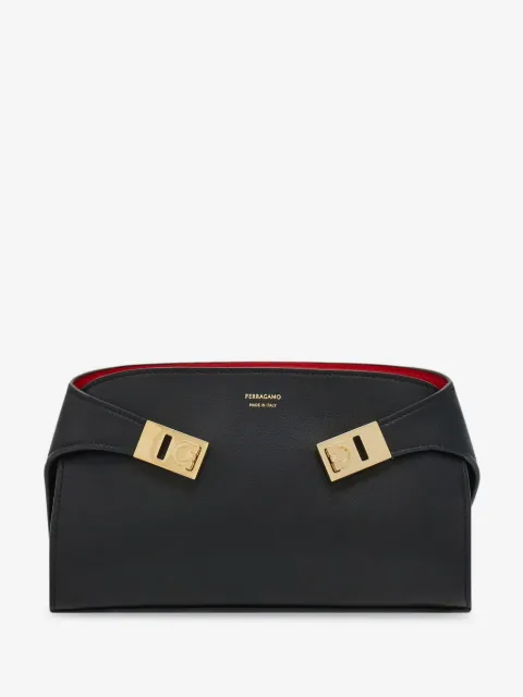 Ferragamo Hug mini bicolor crossbody bag