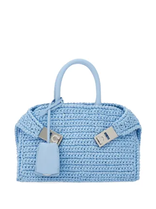 Ferragamo hug bag スカイブルー
