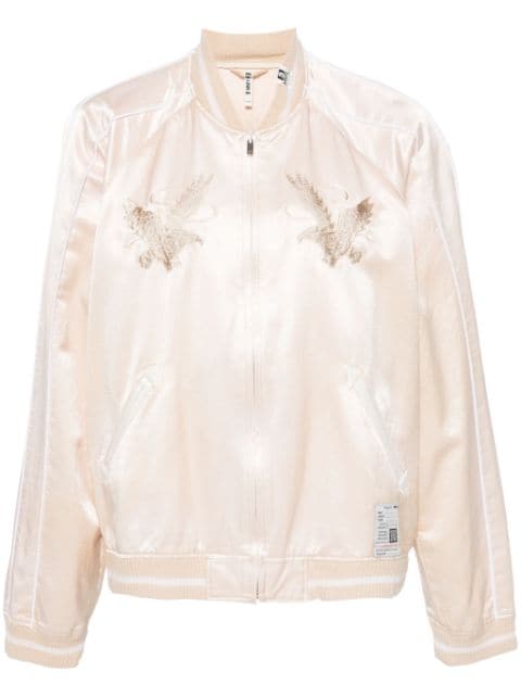 Maison MIHARA YASUHIRO Souvenir satin bomber jacket