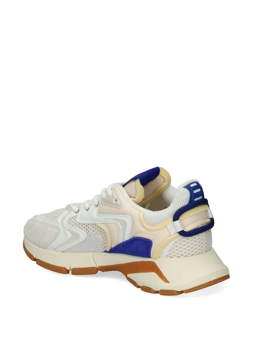 Lacoste L003 Logo-print Sneakers In Neutrals