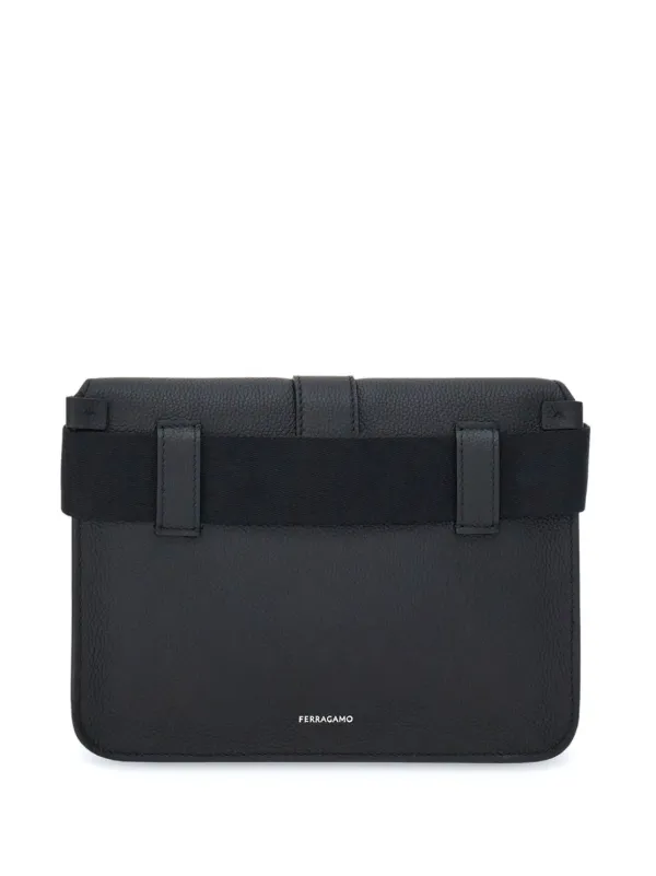 Ferragamo ガンチーニ ベルトバッグ | ブラック | FARFETCH JP