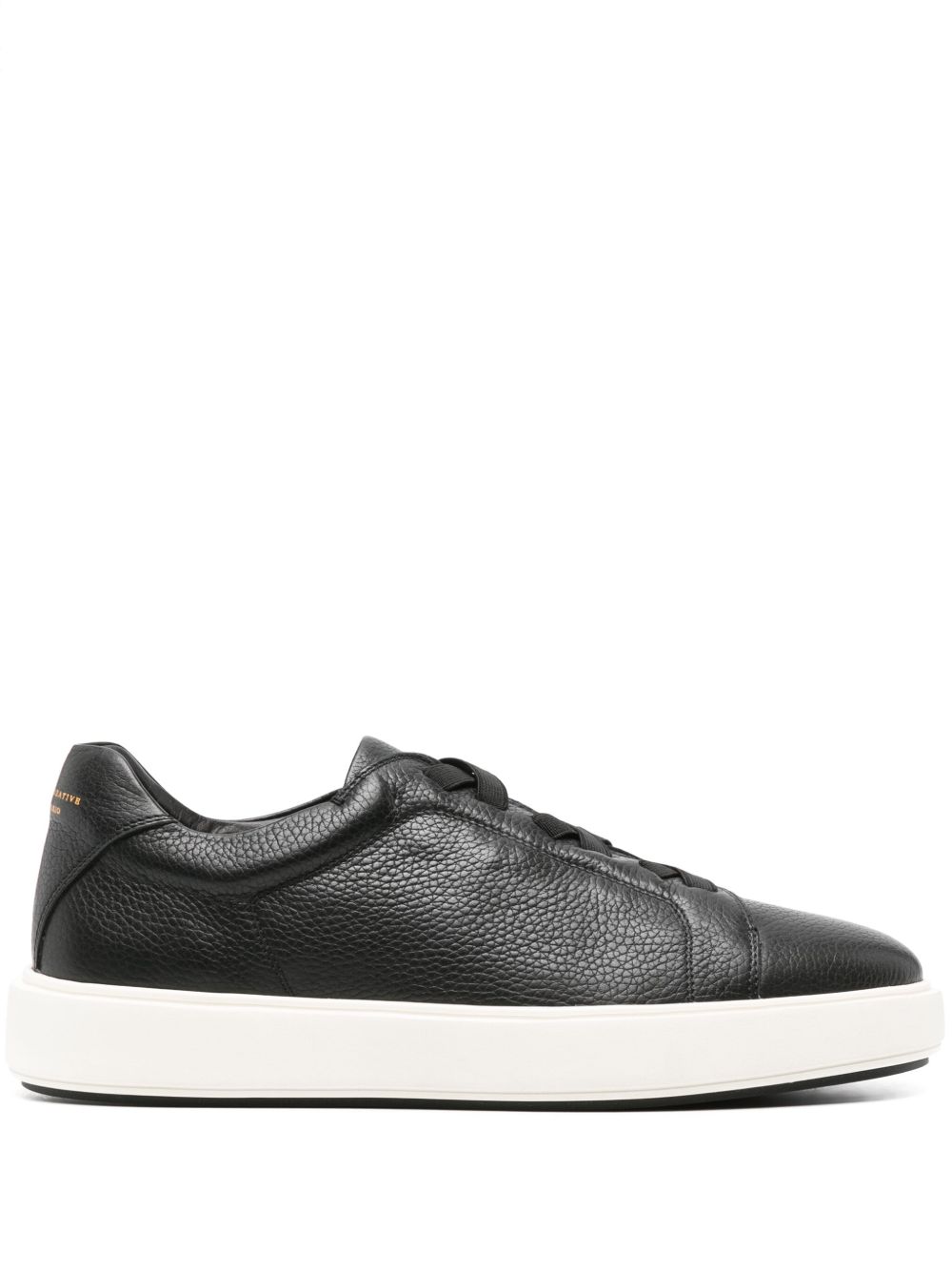 Officine Creative Slouch 001 leather sneakers Black