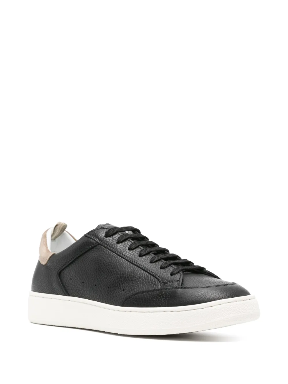 Officine Creative The Dime 001 suède sneakers Zwart