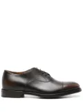 Officine Creative faded leather Derby shoes - Brown