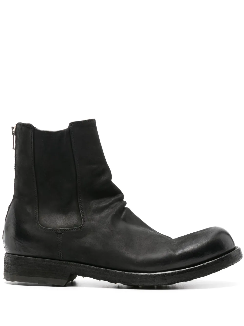 Officine Creative Bulla DD 104 enkellaarzen Zwart