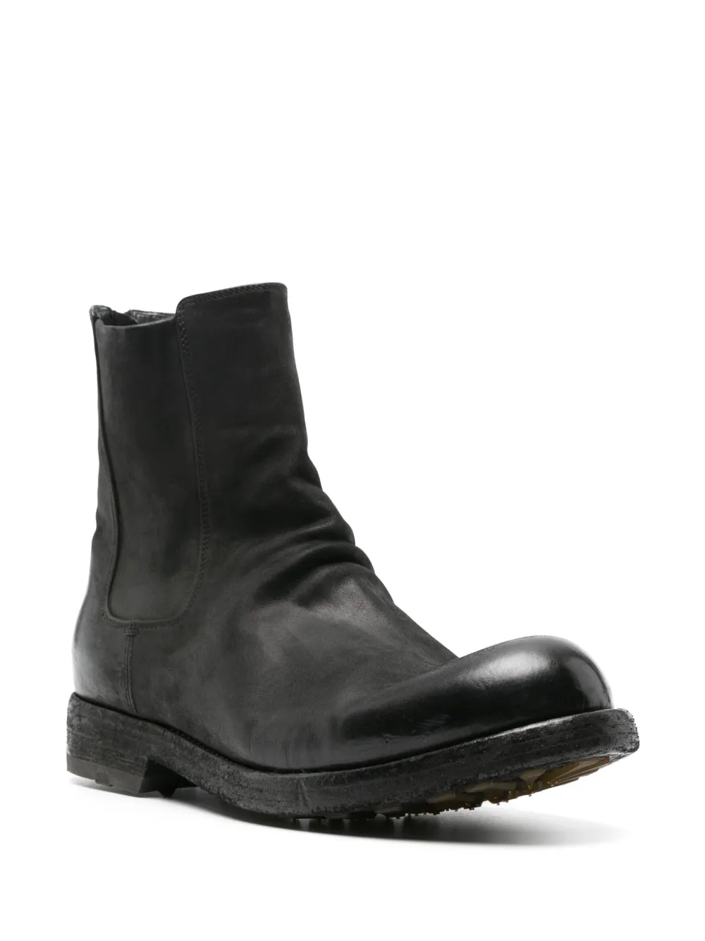 Officine Creative Bulla DD 104 enkellaarzen - Zwart