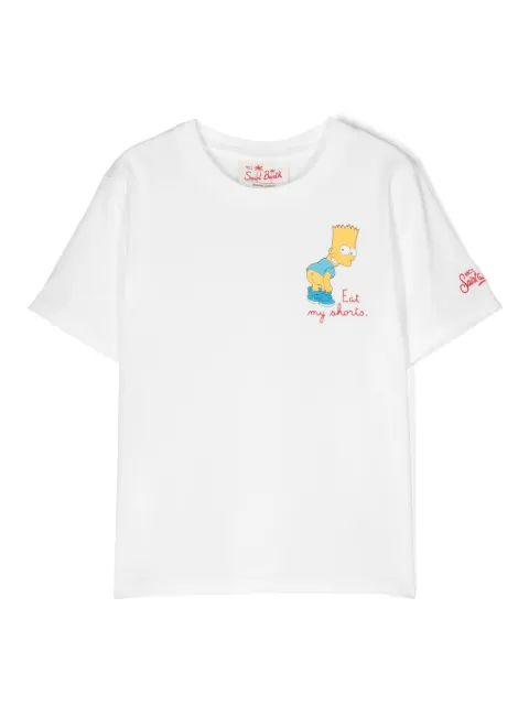 MC2 Saint Barth Kids cartoon-print cotton T-shirt