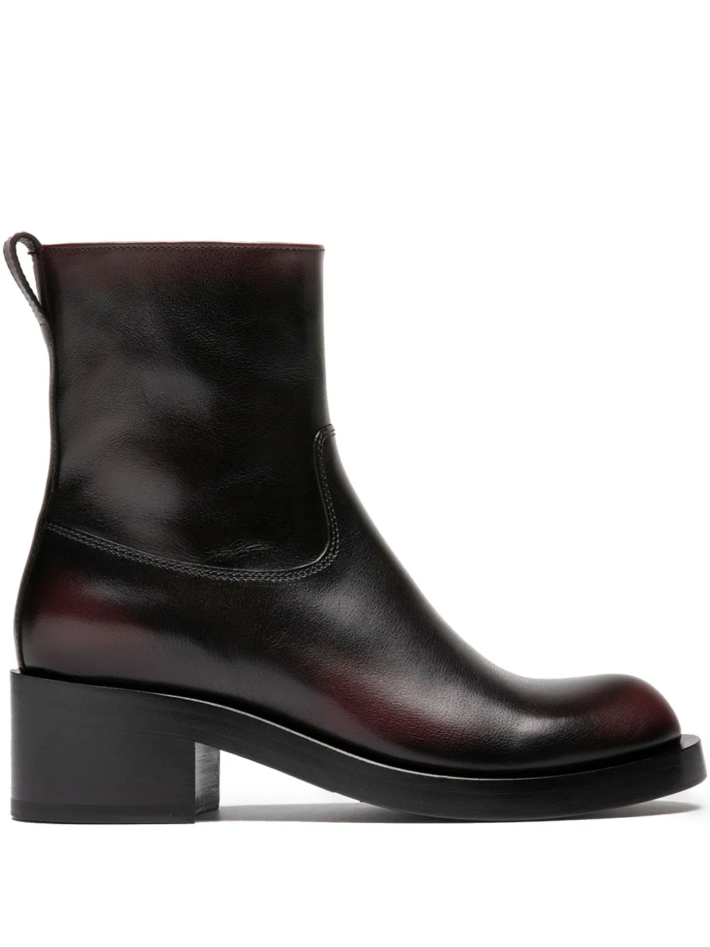 Officine Creative leather boots Red