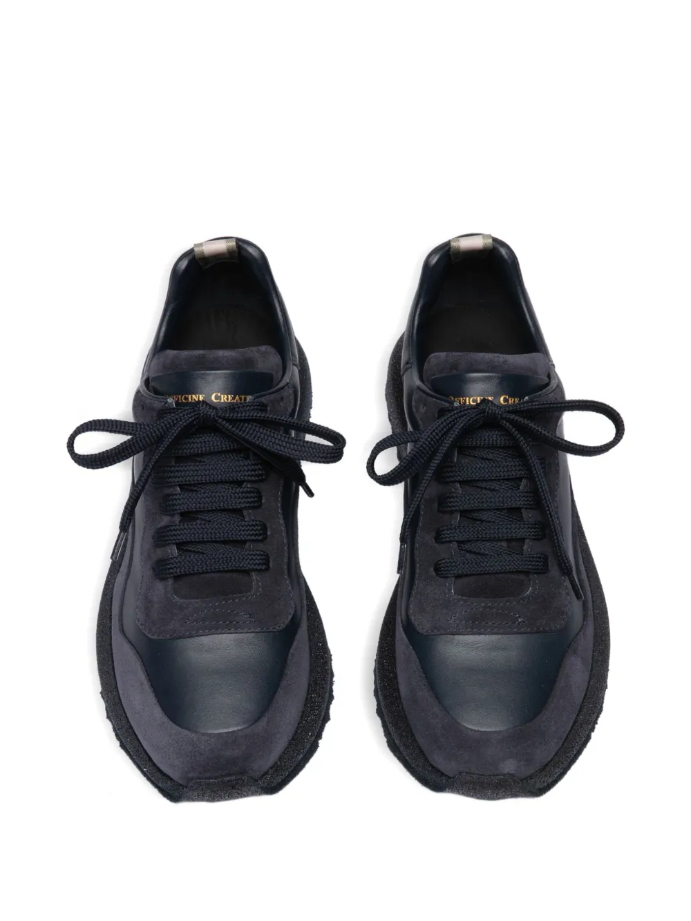 Officine Creative Race Rubrex 101 leren sneakers Blauw