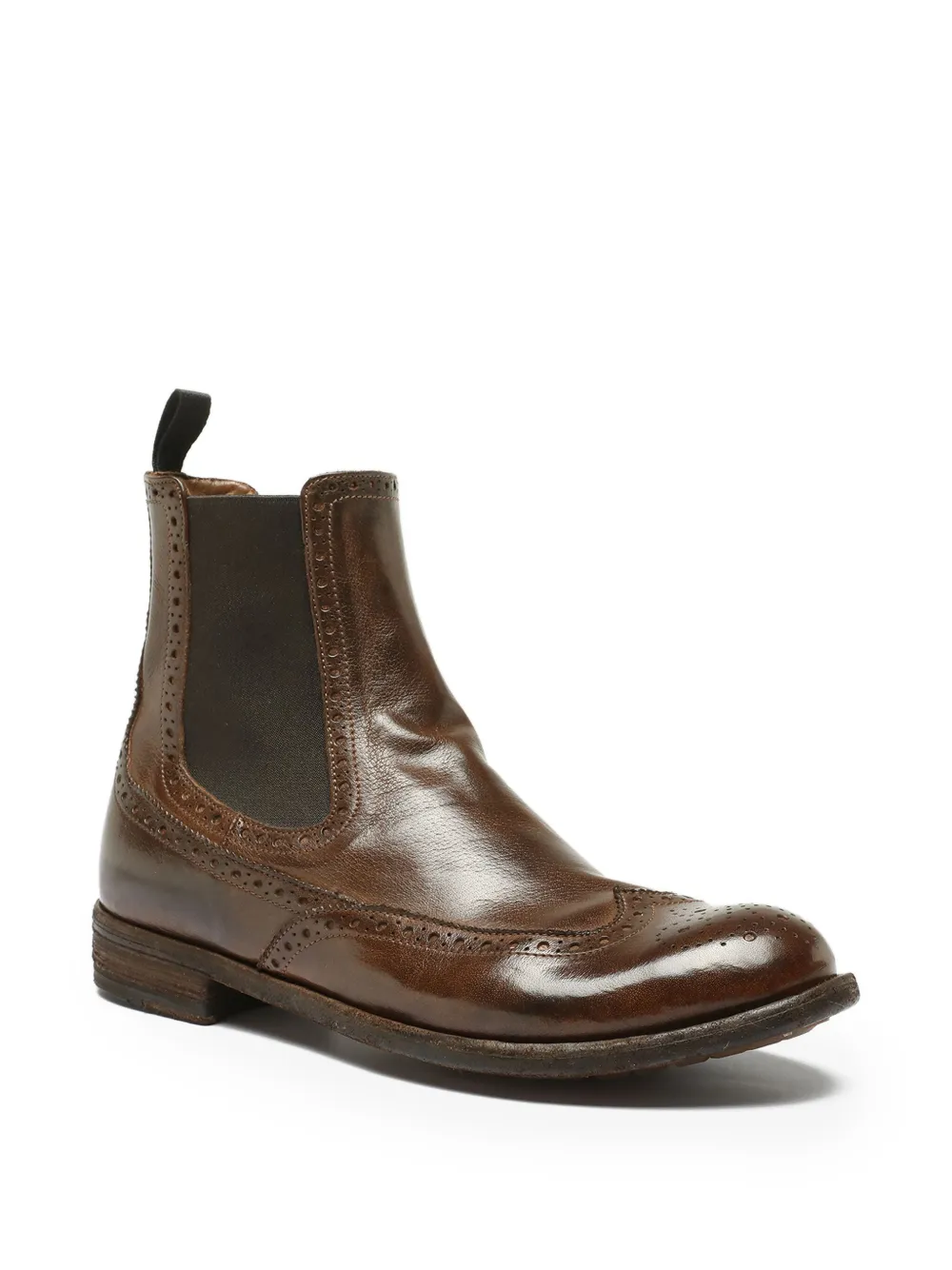 Officine Creative Lexikon 151 leren chelsea laarzen Bruin