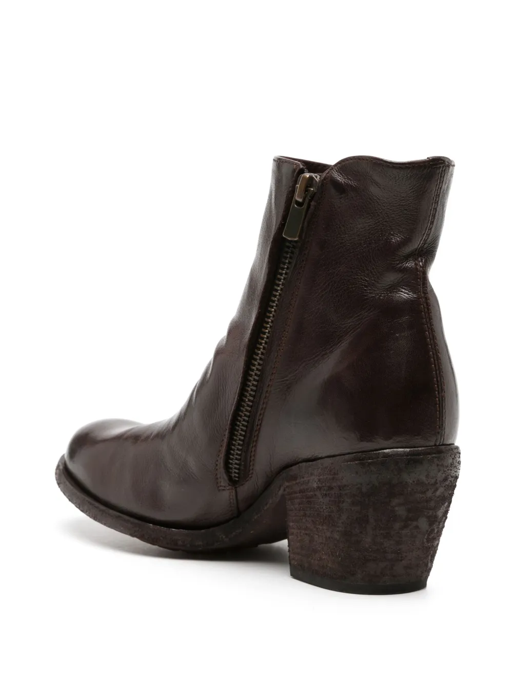 Officine Creative Godeau 004 leather boots Brown