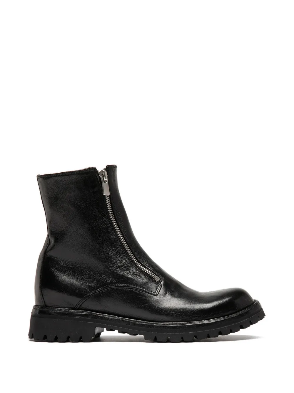 Officine Creative Loraine ziped leather boots