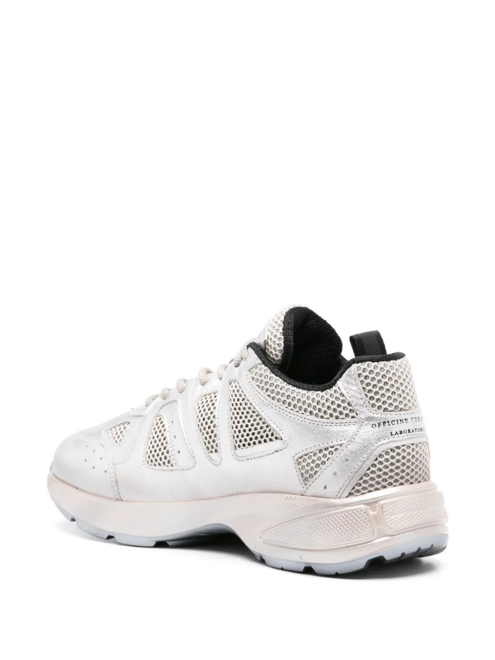 Officine Creative Supurbia 101 panelled sneakers Silver