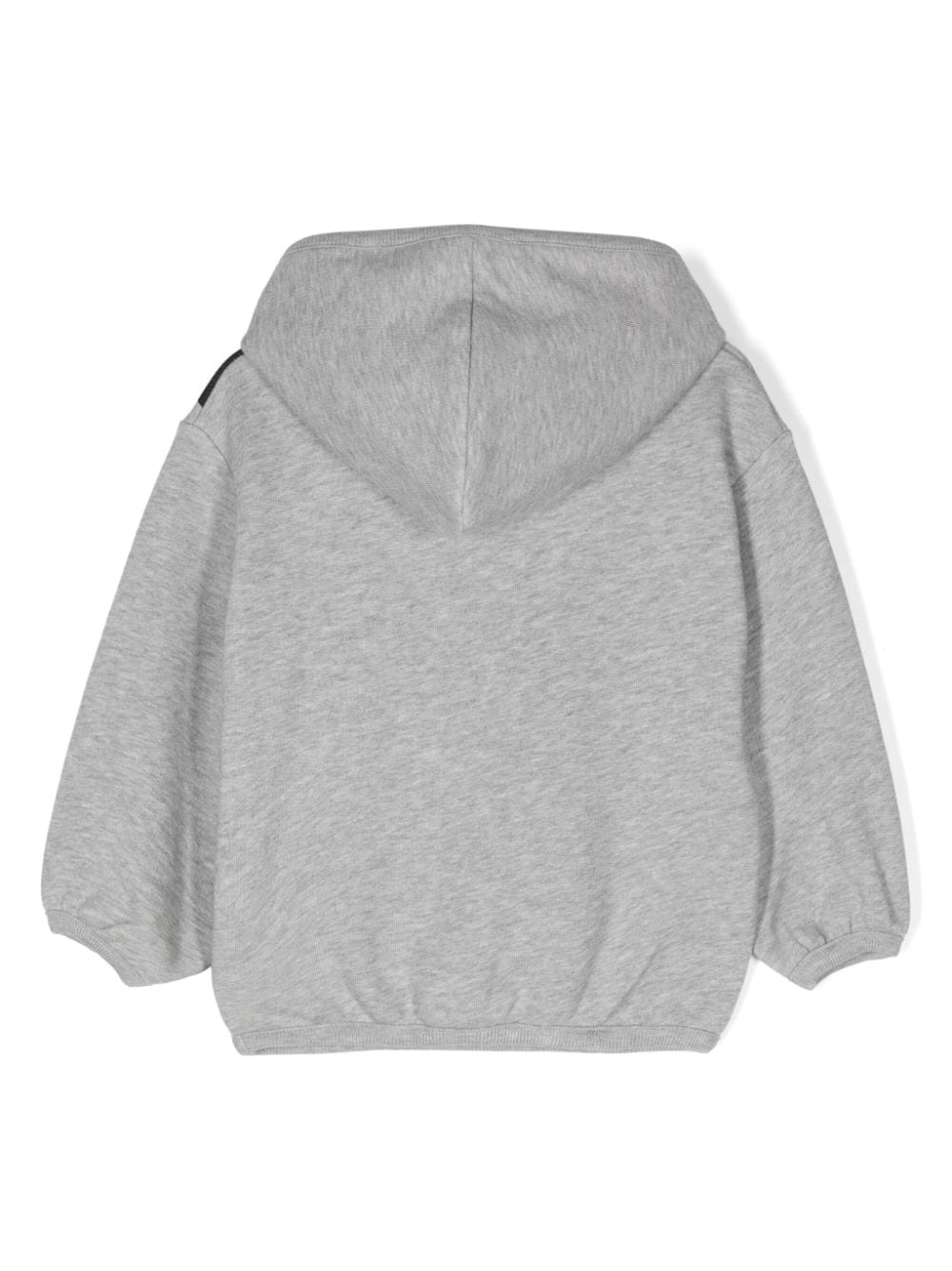 Shop Gucci Cotton Hoodie In Grey