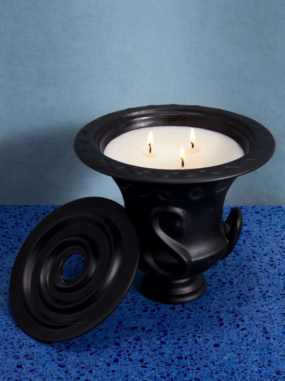 Shop L'objet Pantheon Hydra Candle In Black