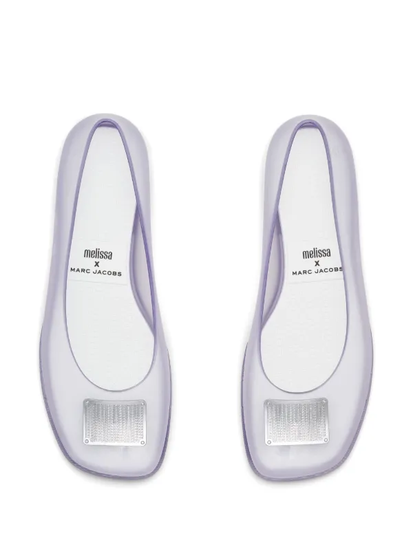 MARC JACOBS PVC フラットシューズ 36 MARC JACOBS PVC フラットシューズ 36