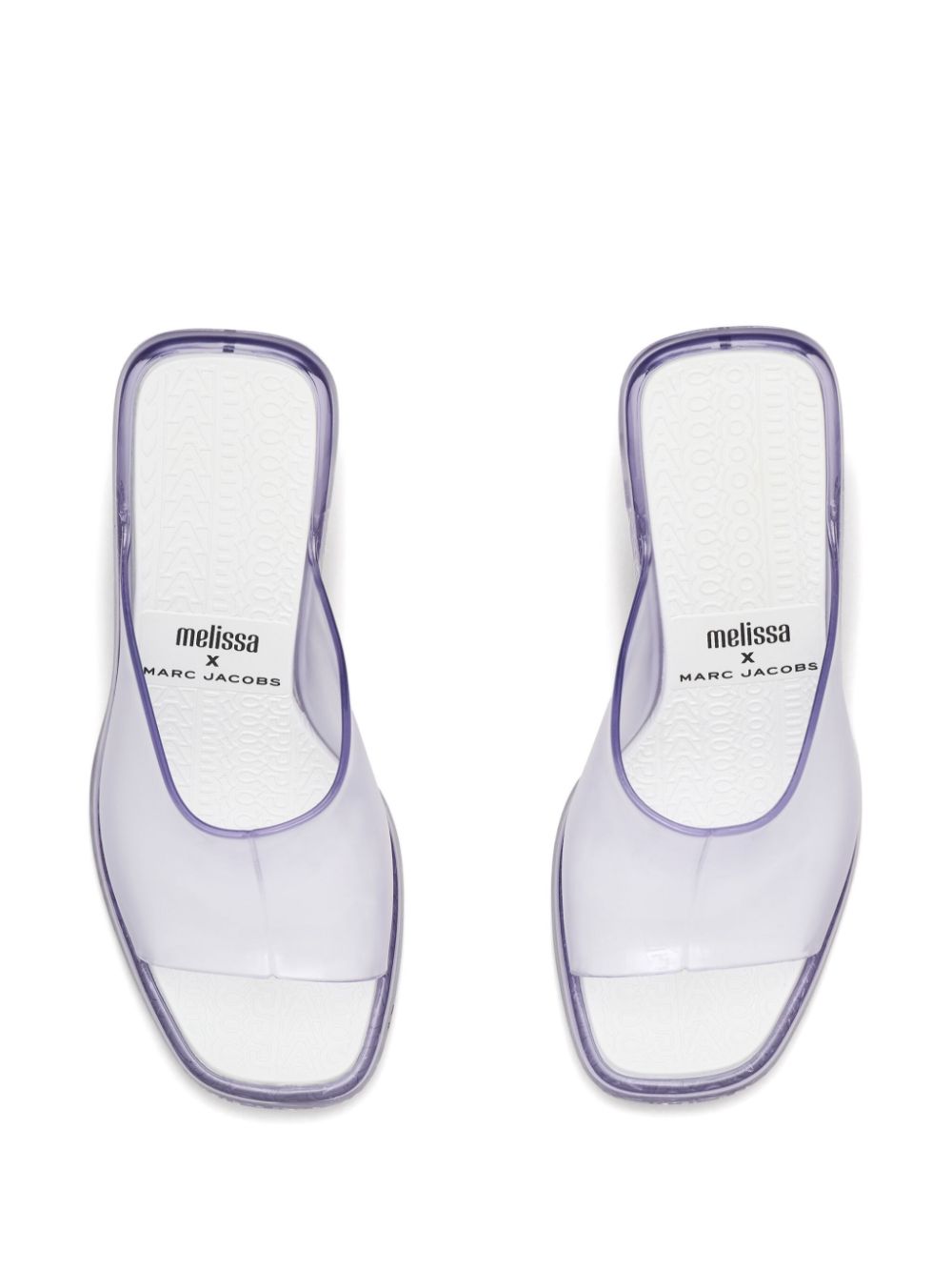 Cheap Marc Jacobs x Melissa transparent-design mules Women