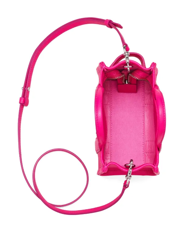 Marc Jacobs ザ レザー クロスボディ トートバッグ | ピンク | FARFETCH JP