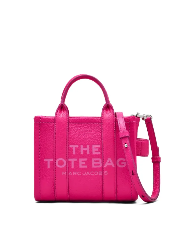 Marc Jacobs ザ レザー クロスボディ トートバッグ | ピンク | FARFETCH JP