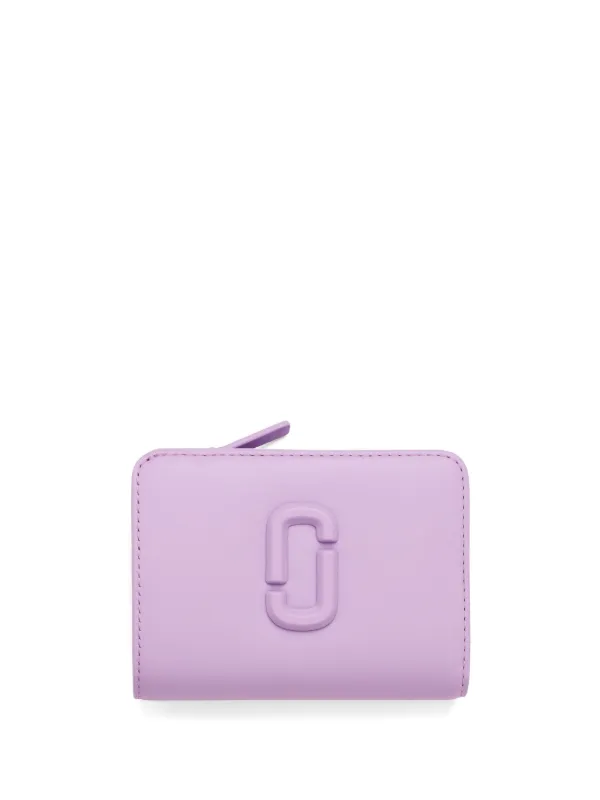 Marc Jacobs The Covered J Marc Mini Compact Wallet Purple FARFETCH ZA