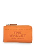 Marc Jacobs logo-debossed leather wallet - Orange
