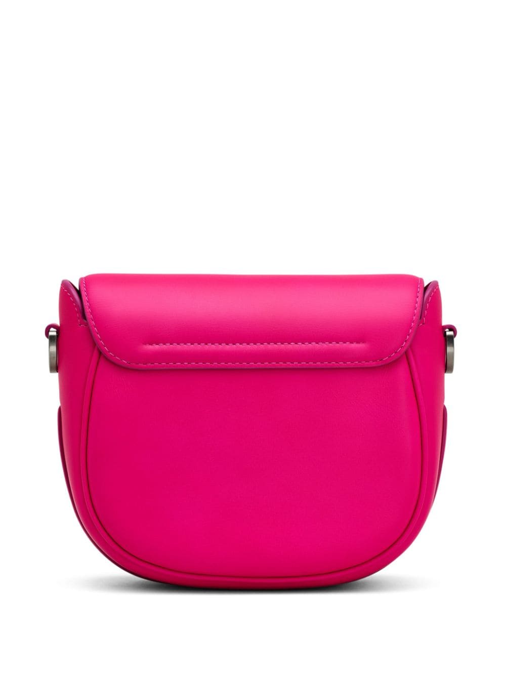 Shop Marc Jacobs The Covered J Marc Saddle Bag In Pink