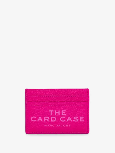 Marc Jacobs tarjetero con logo en relieve