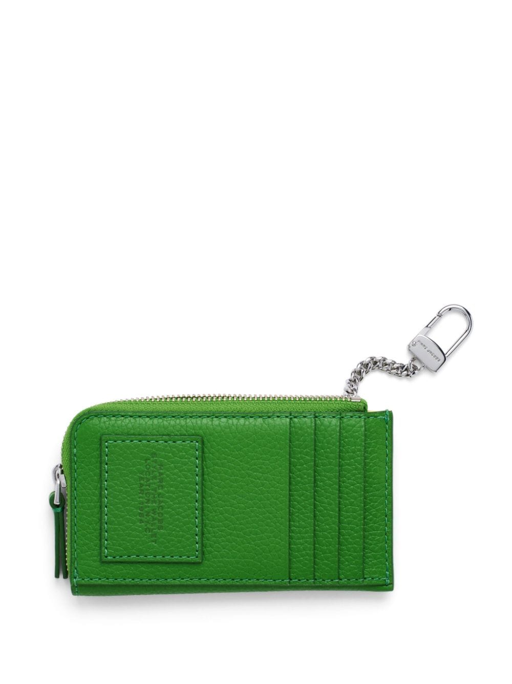 Shop Marc Jacobs Logo-debossed Leather Wallet In Grün