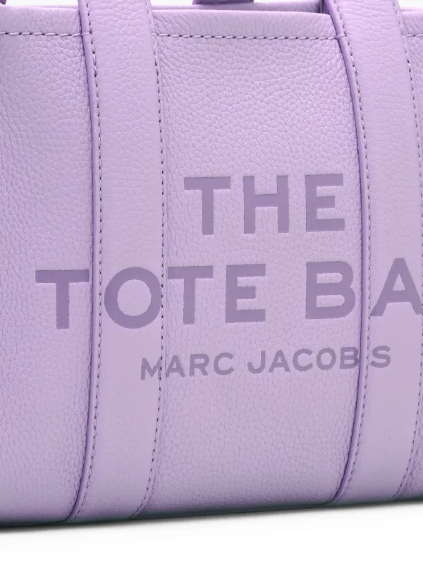 Marc Jacobs The Small Leather Tote バッグ | パープル | FARFETCH JP