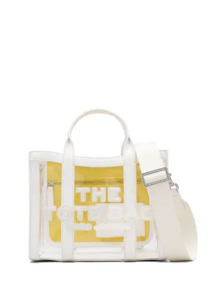【MARC JACOBS】The Clear ラージ ポーチバッグ White マーク ジェイコブス 夏を彩る、涼しげなクリア素材の新作バッグ