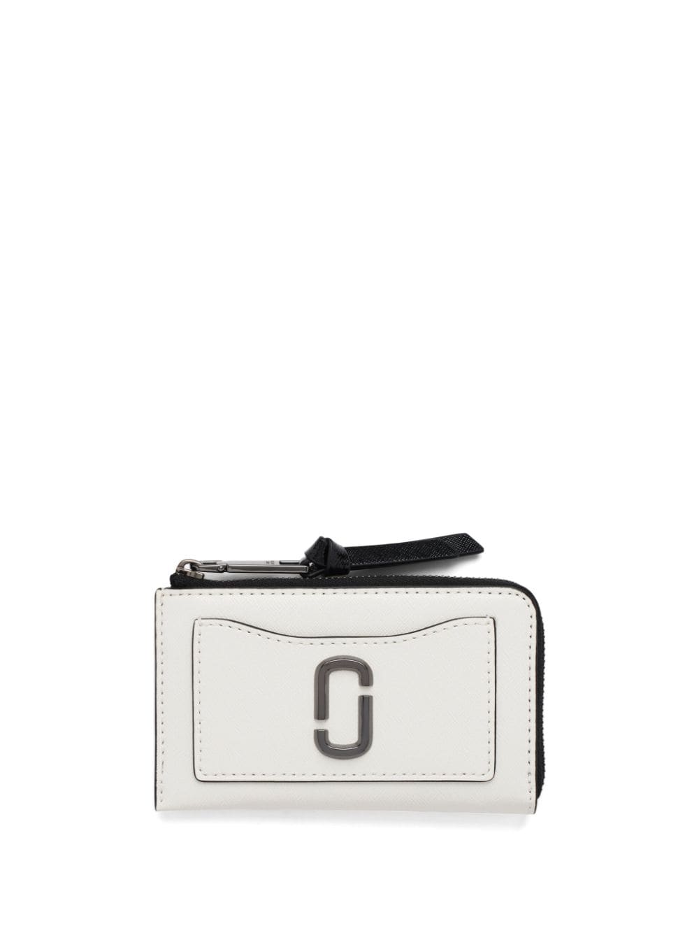 Marc Jacobs The Snapshot Leather Wallet In Neutral