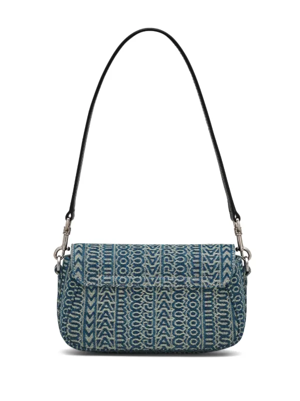Marc Jacobs The Monogram Sunfaded Denim Clover ショルダー