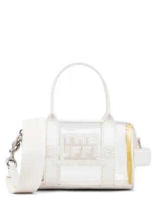 Marc Jacobs The Clear Mini Duffle Bag | White | FARFETCH