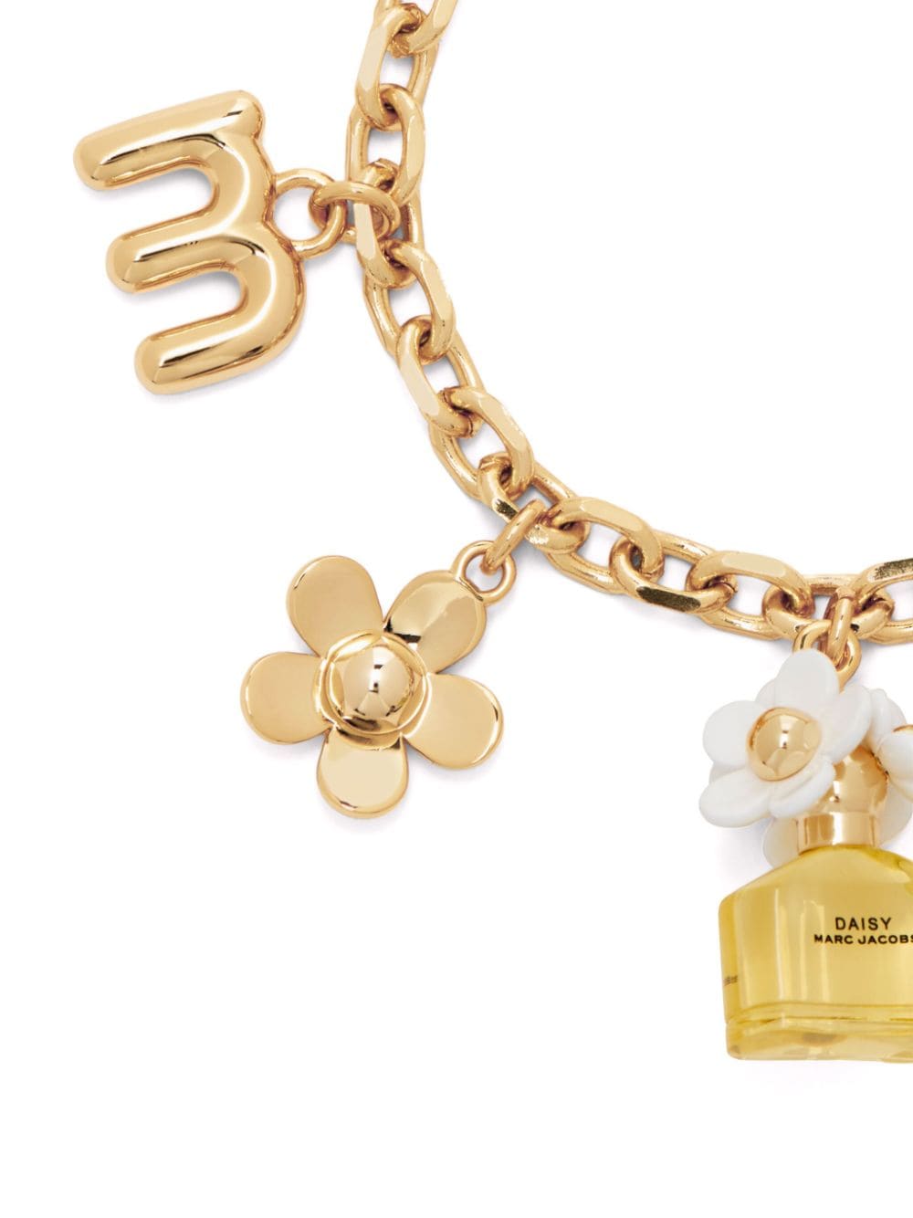 Shop Marc Jacobs The Mini Icon Bracelet In Gold
