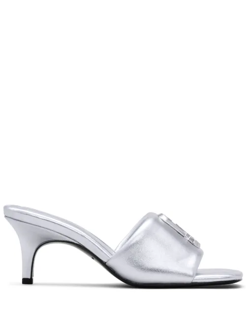 Sandales The Metallic J en cuir - Marc Jacobs - Modalova