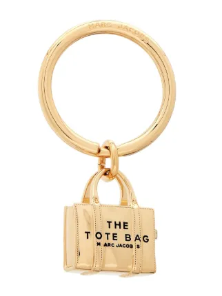 Marc Jacobs ザ トート バッグ キーホルダー | ゴールドトーン Marc Jacobs ザ トート バッグ キーホルダー | ゴールドトーン