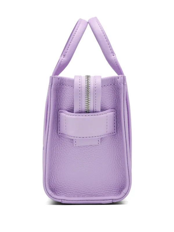 Marc Jacobs The Leather Crossbody Tote Bag | Purple | FARFETCH