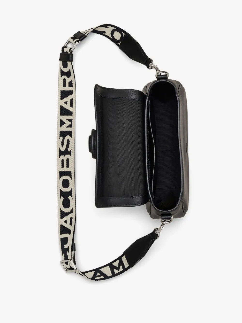 Marc Jacobs ショルダーストラップ 黒 シルバー ネイビー 2026年最新 