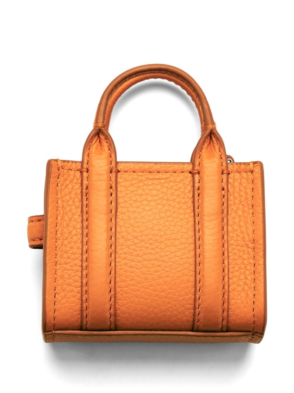 Shop Marc Jacobs The Nano Tote Charm In Orange