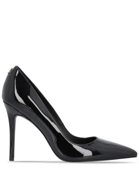PINKO Juliette 90mm patent-finish pumps 