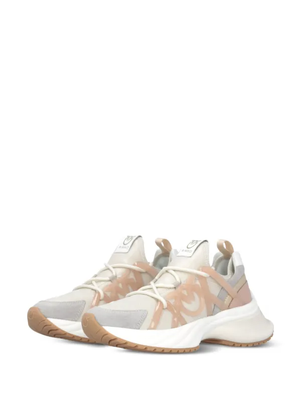 PINKO Ariel 01 Panelled Sneakers | Pink | FARFETCH JO