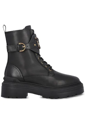 ショートブーツ・ブーティ PINKO FW25 Ankle boots (SS0105 P112O66) Pinko women's leather boots with logo sd0147p001 Black