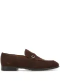 Ferragamo Gancini loafers - Brown